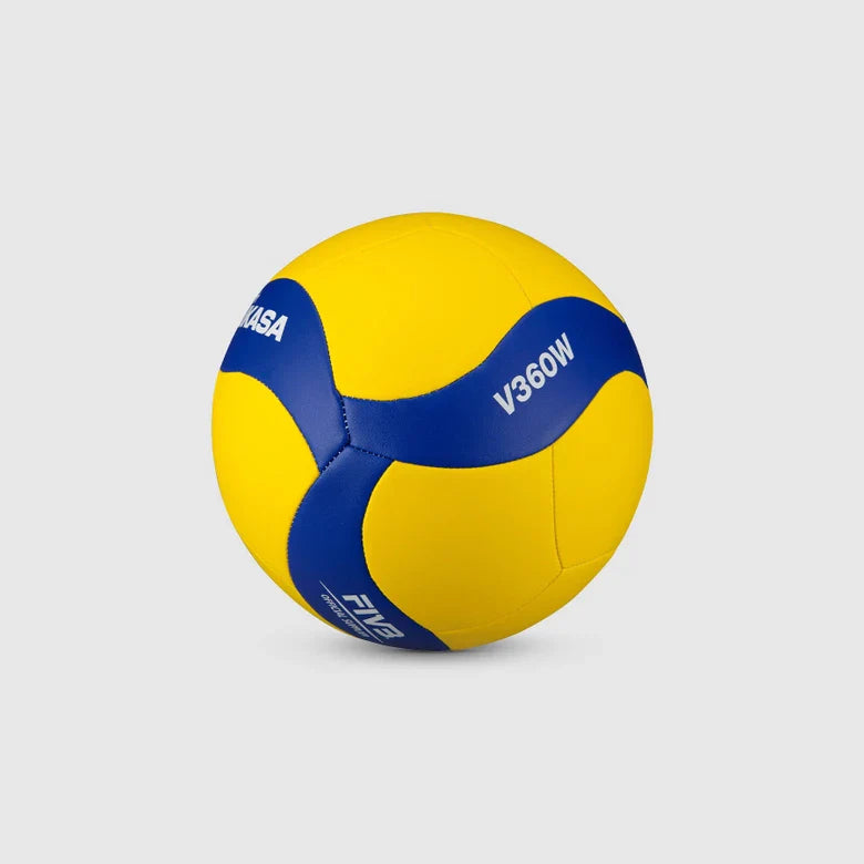 Bola de Voleibol Mikasa V360W Amarelo e Azul - Padrão FIVB
